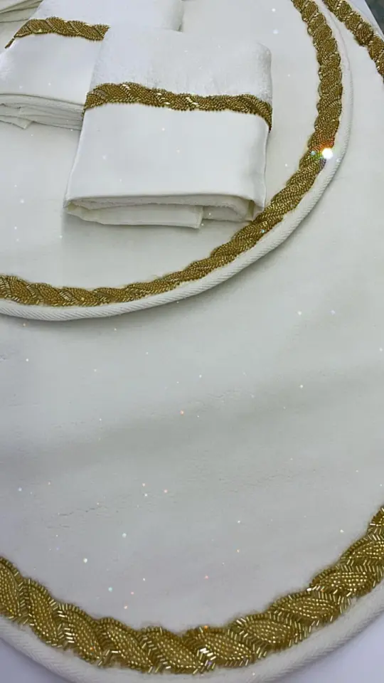 Gold Zincir Halı Paspas Seti