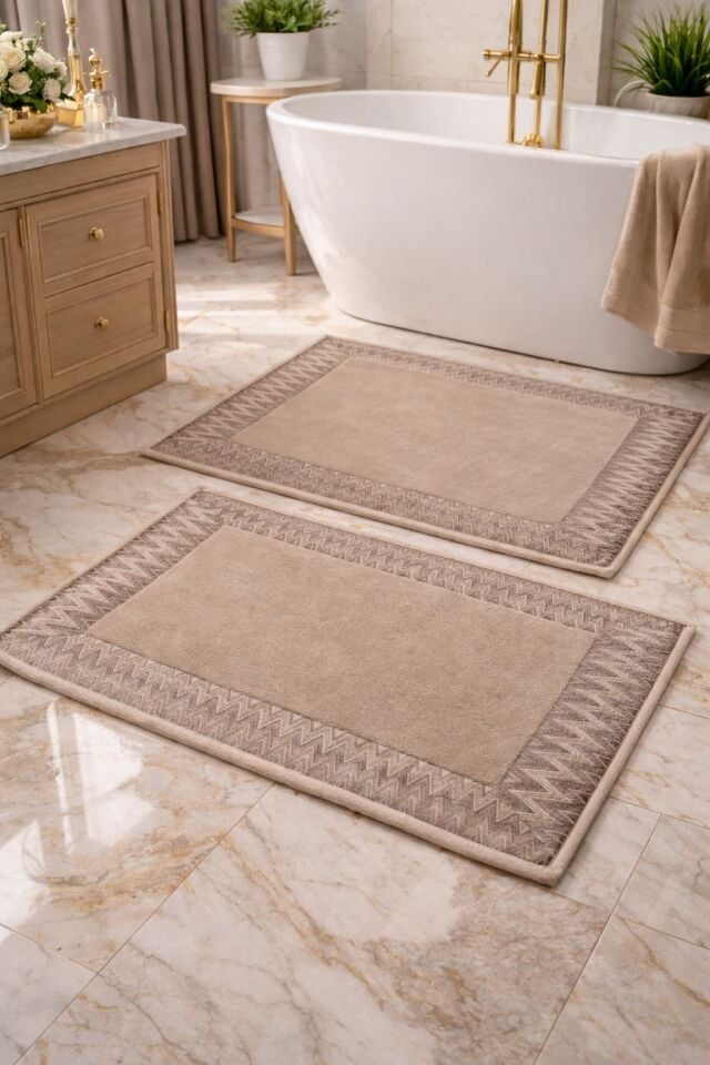 Cappuccino Doormat Set