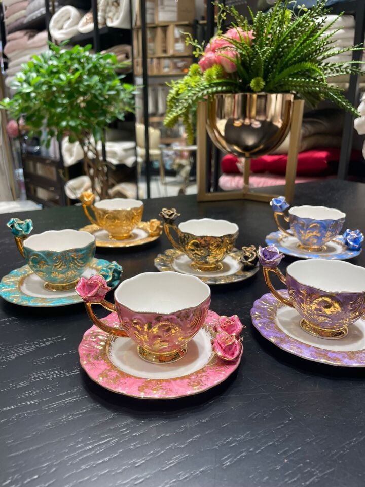 Royale El İşi fincan Seti